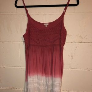 Spaghetti strap dress